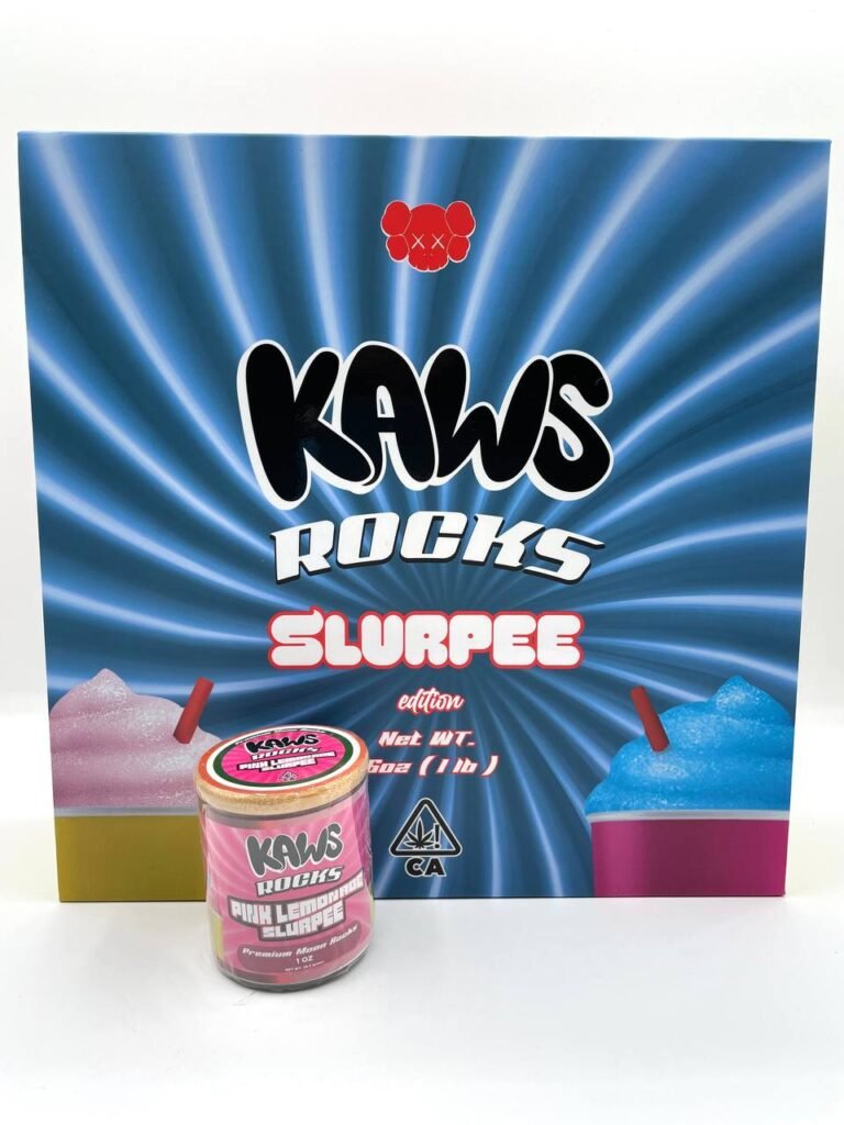 KAWS Moonrocks Slurpee edition